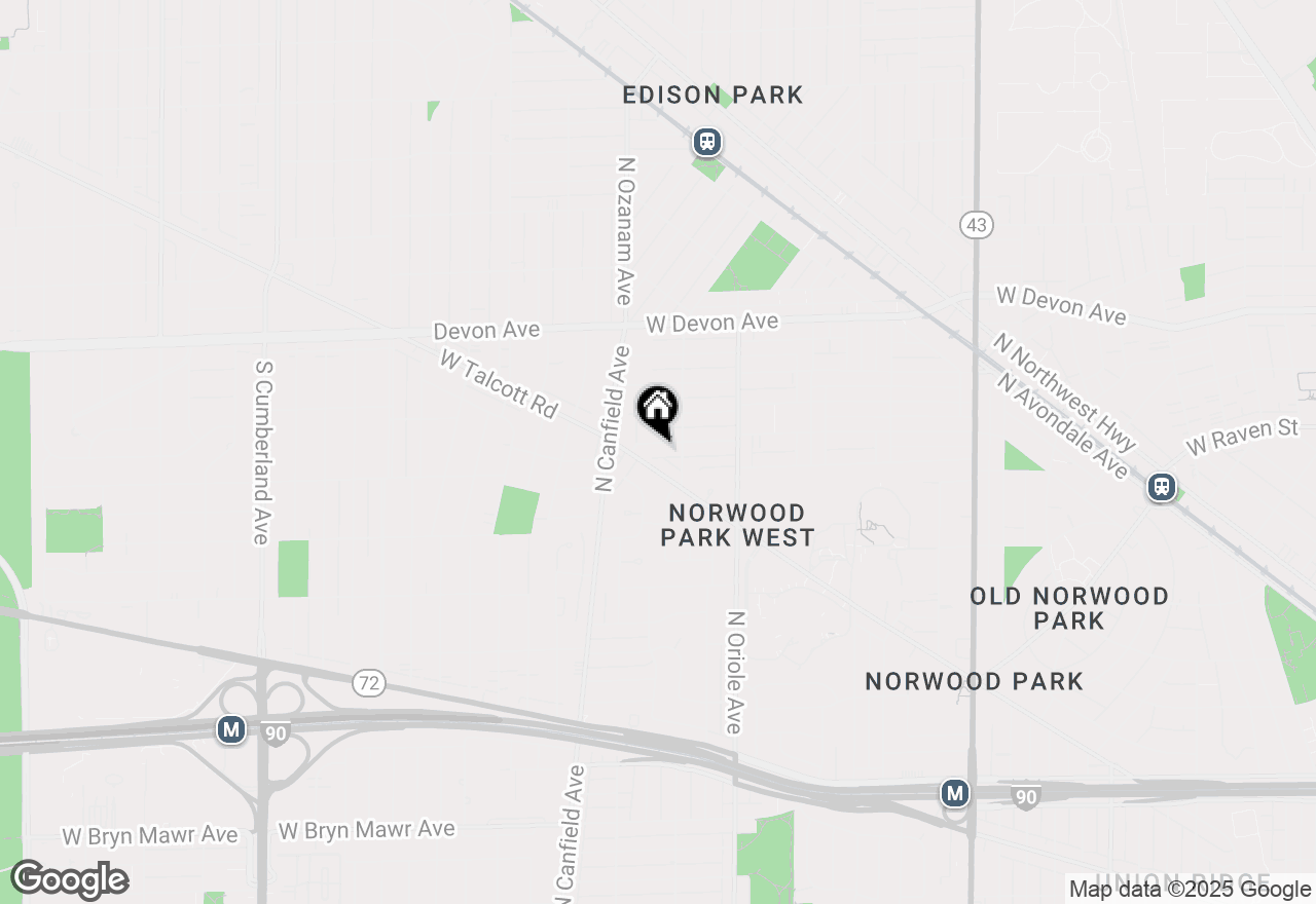 Map of 7725 W Myrtle, Chicago, IL 60631