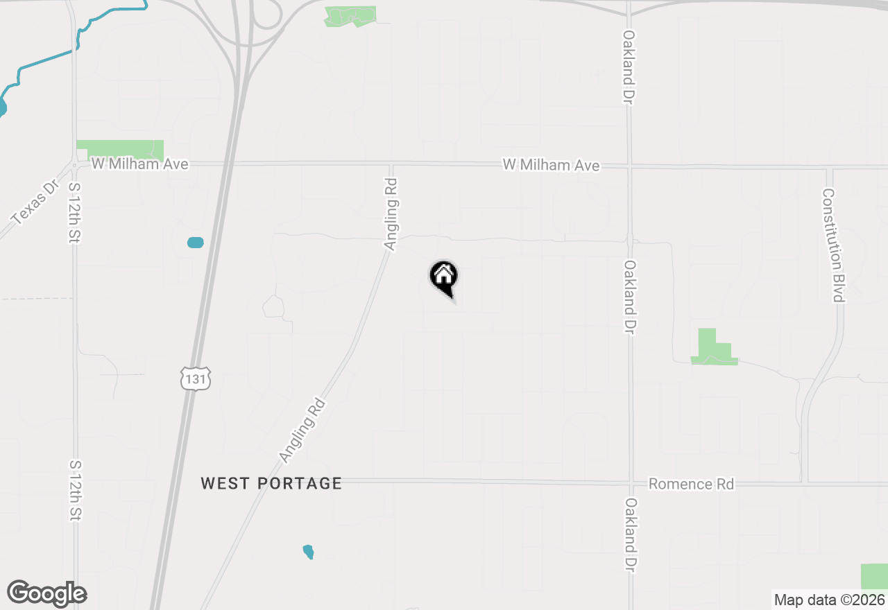 Map of 3029 Coachlite Avenue, Portage, MI 49024