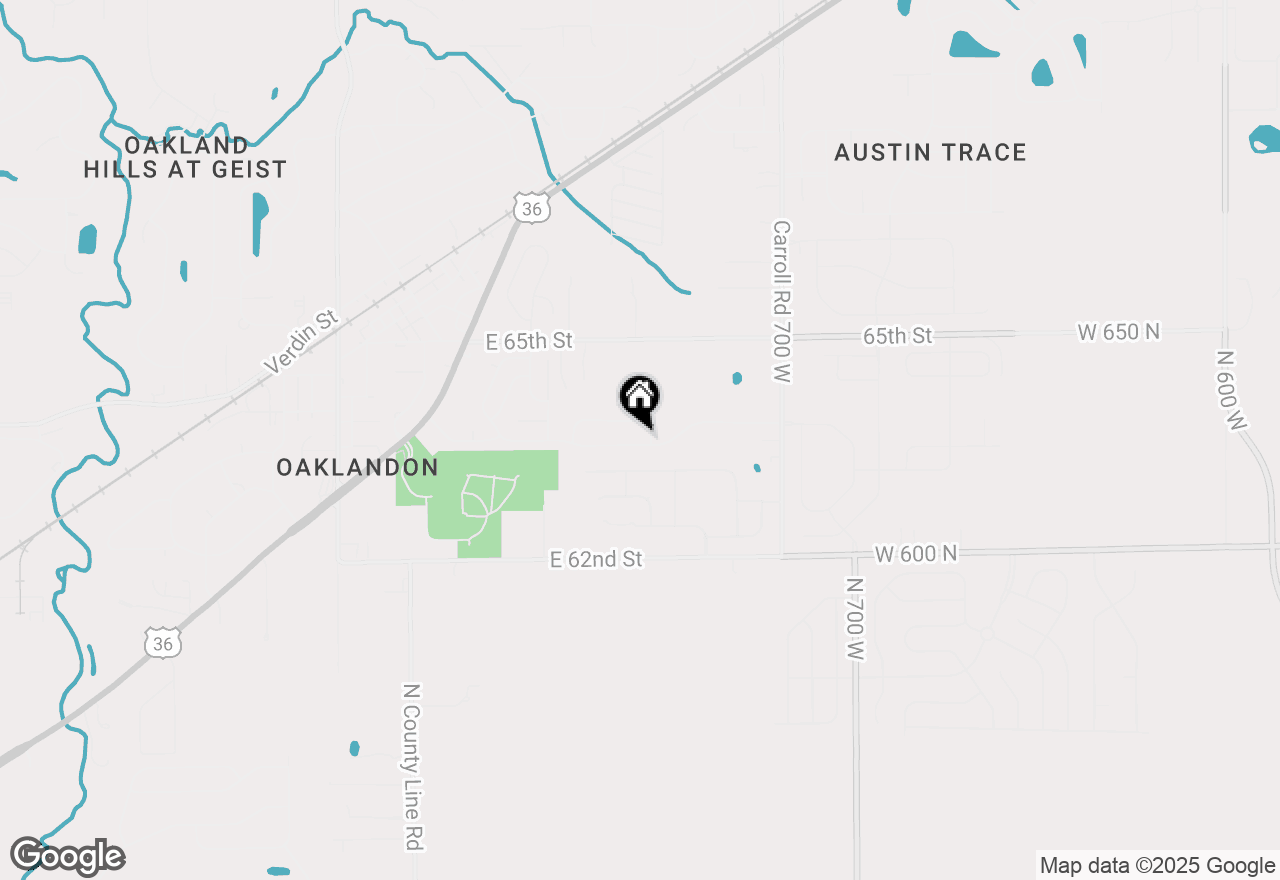 Map of 12444 Bearsdale Drive, Indianapolis, IN 46235