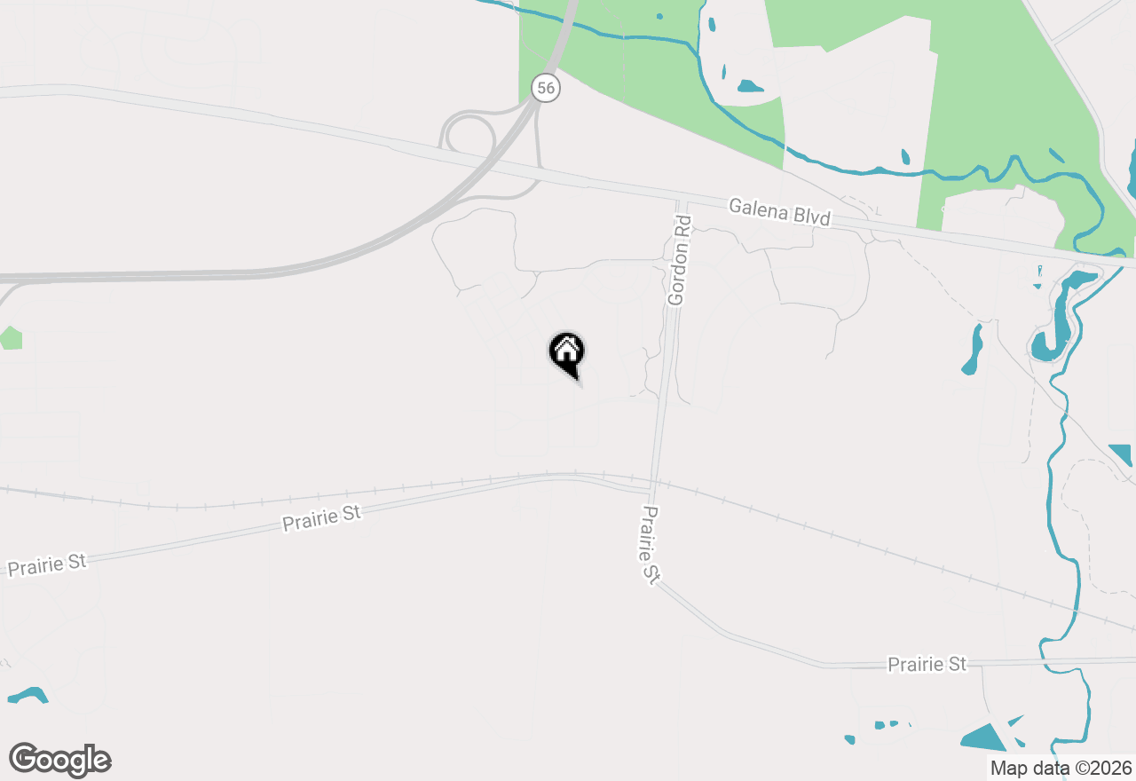 Map of 247 Carole Street, Sugar Grove, IL 60554