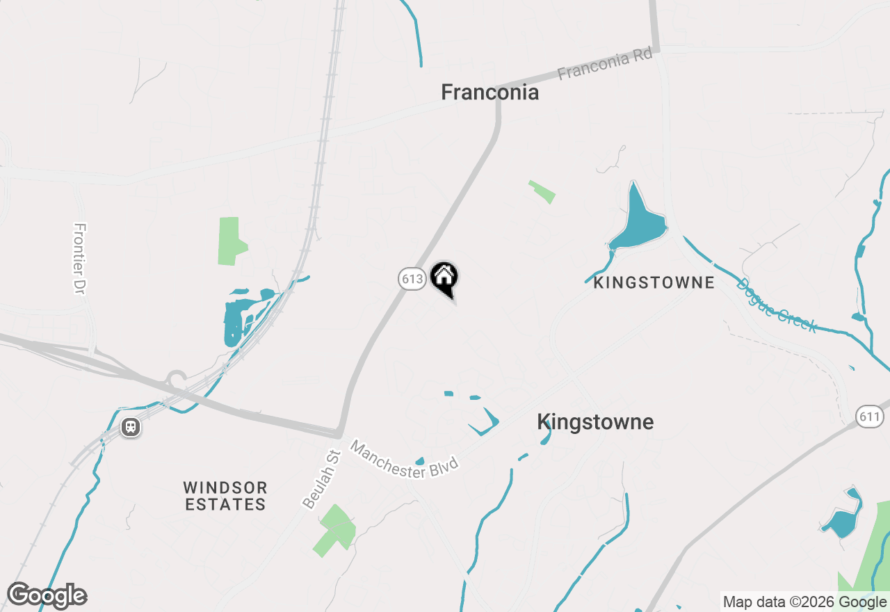 Map of 6143 Cinnamon Court, Alexandria, VA 22310