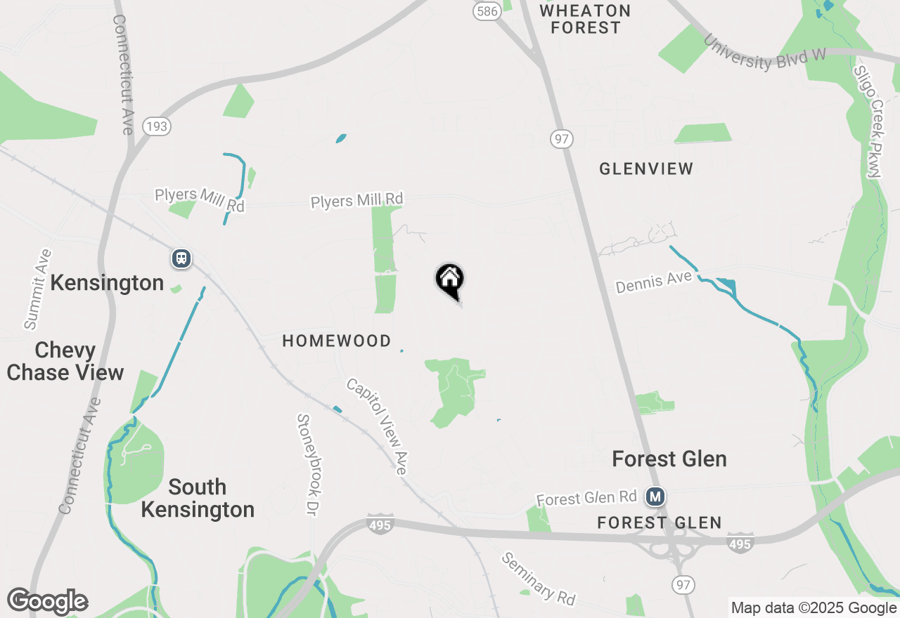 Map of 10213 Duvawn Place, Silver Spring, MD 20902