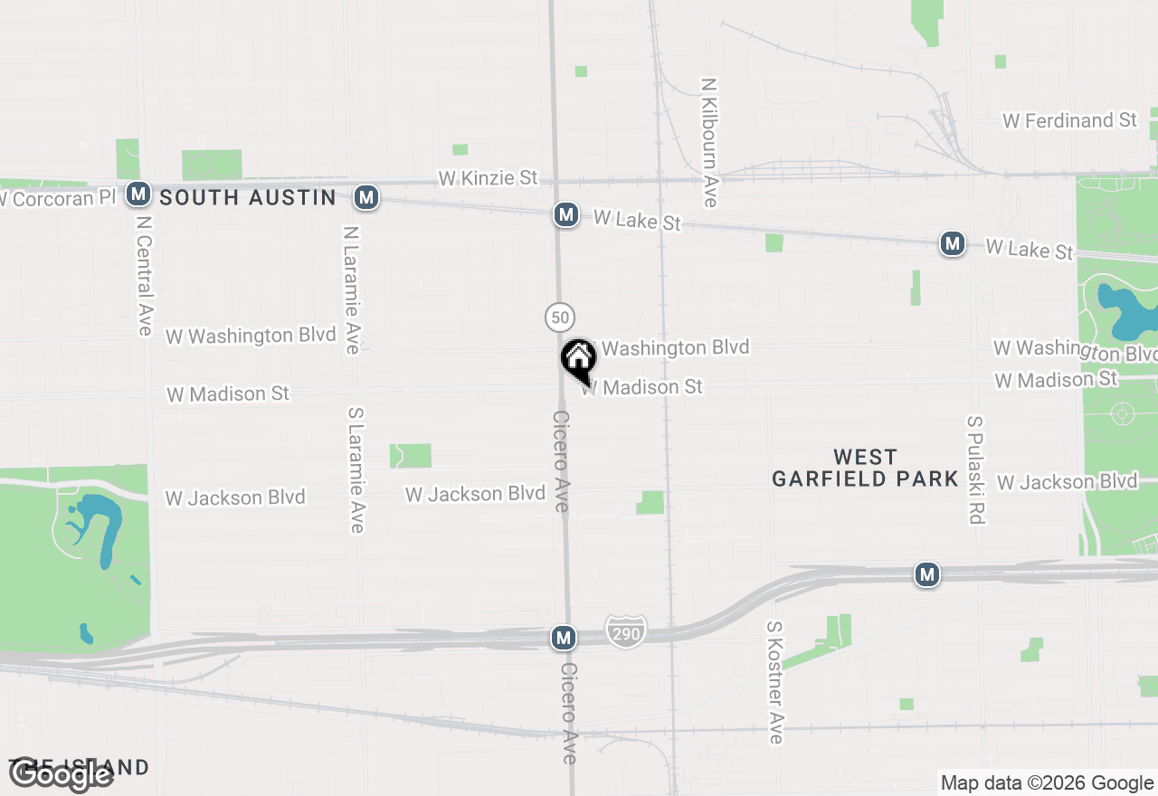 Map of 4741 W Madison Street, Chicago, IL 60644