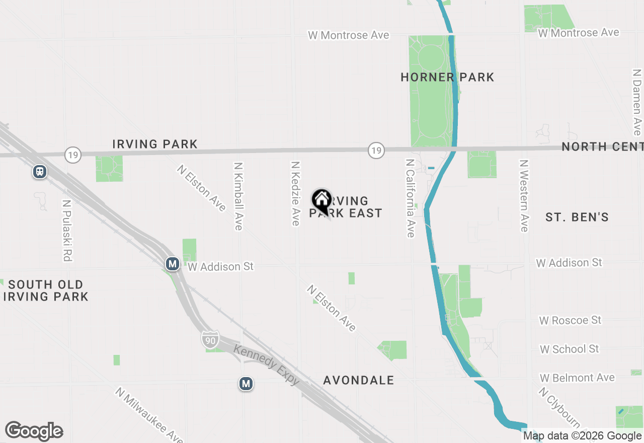 Map of 3730 N Albany Avenue, Chicago, IL 60618
