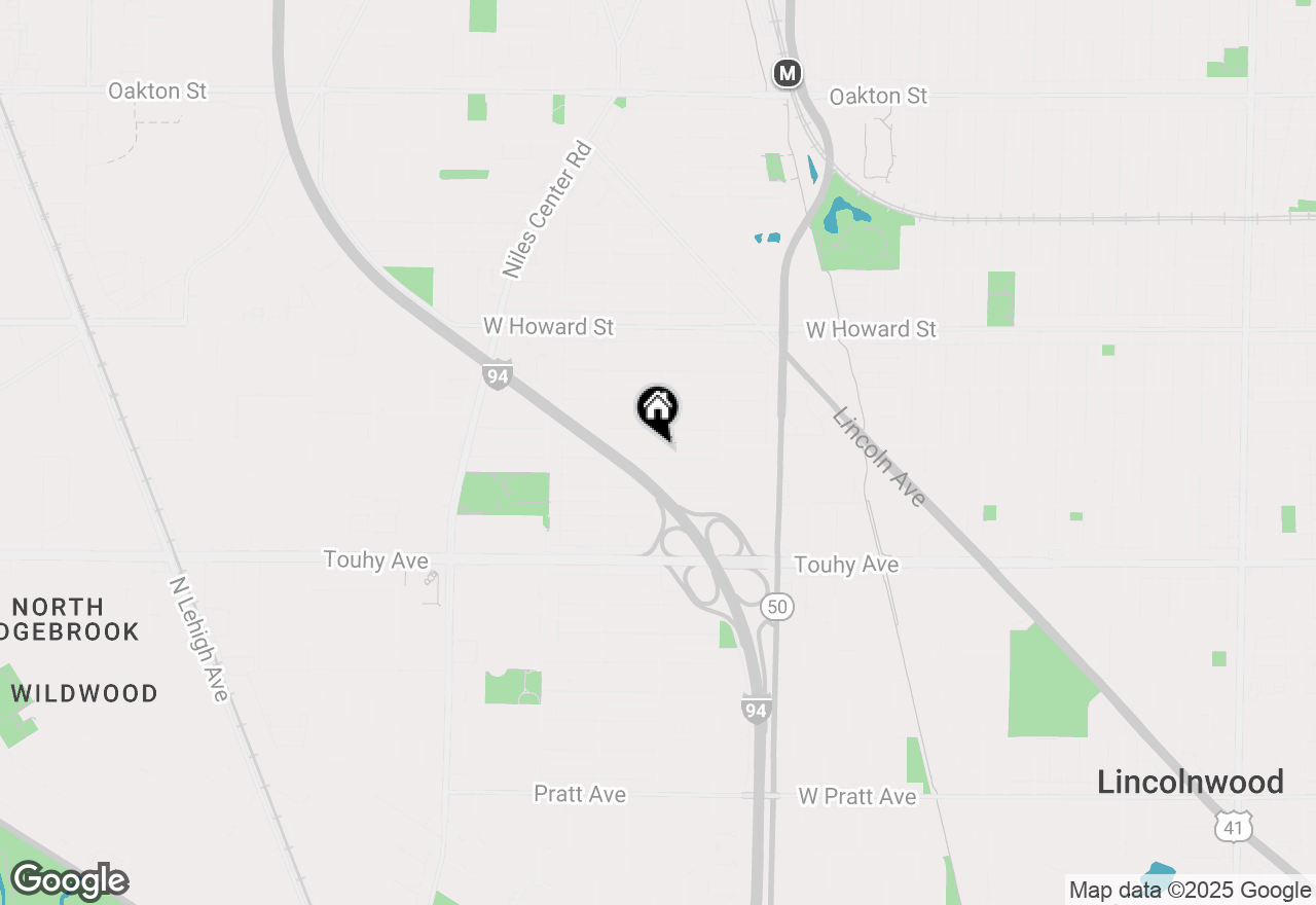 Map of 7350 Lavergne Avenue, Skokie, IL 60077