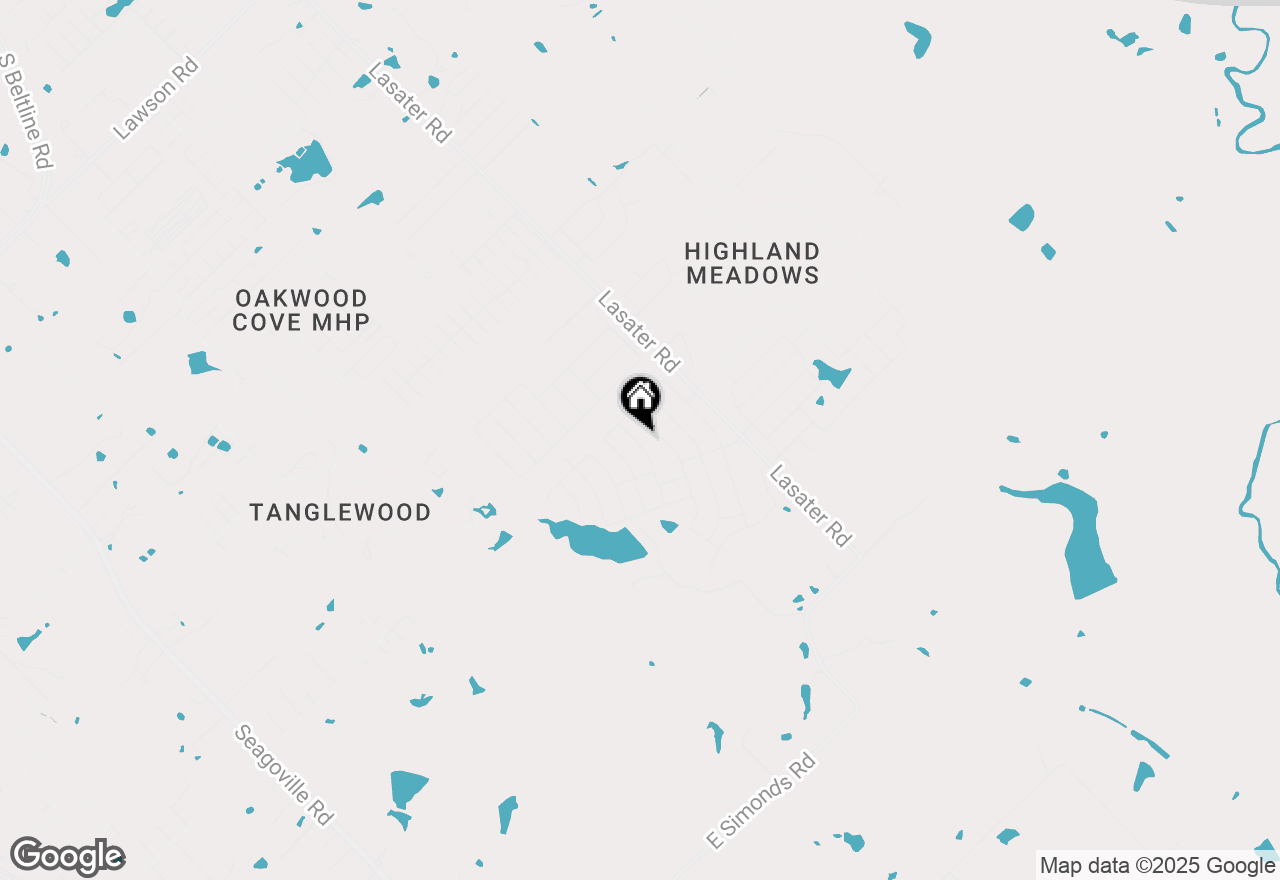 Map of 2309 Palomino Lane, Seagoville, TX 75159