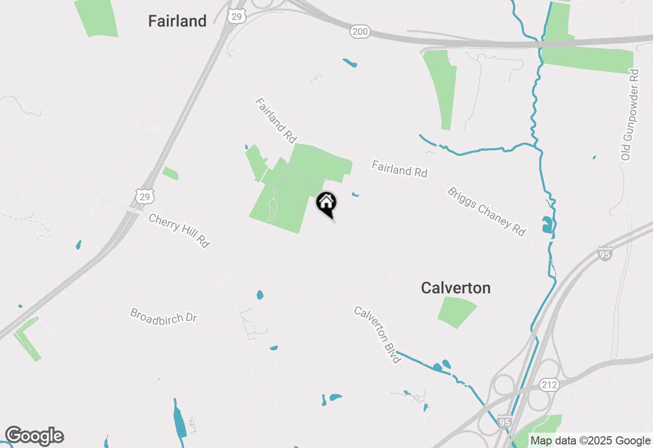 Map of 12517 Waldo Lane, Silver Spring, MD 20904