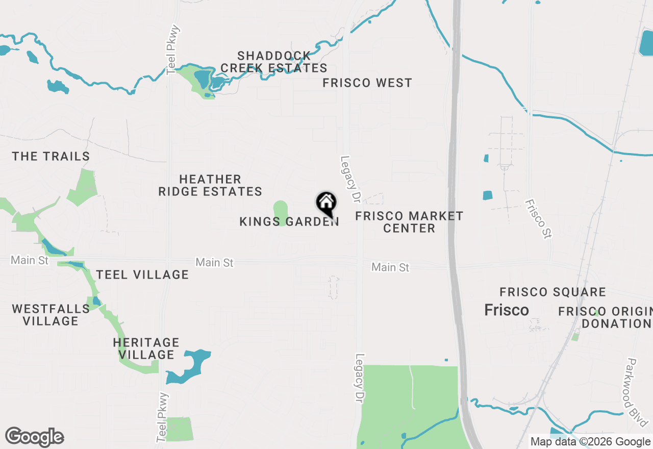 Map of 4300 Punjab Way #120, Frisco, TX 75033