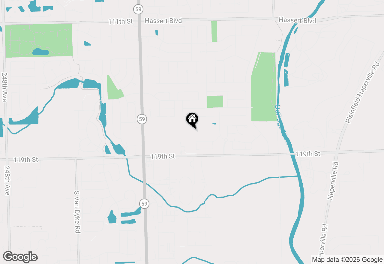 Map of 2611 Lawlor Lane, Naperville, IL 60564