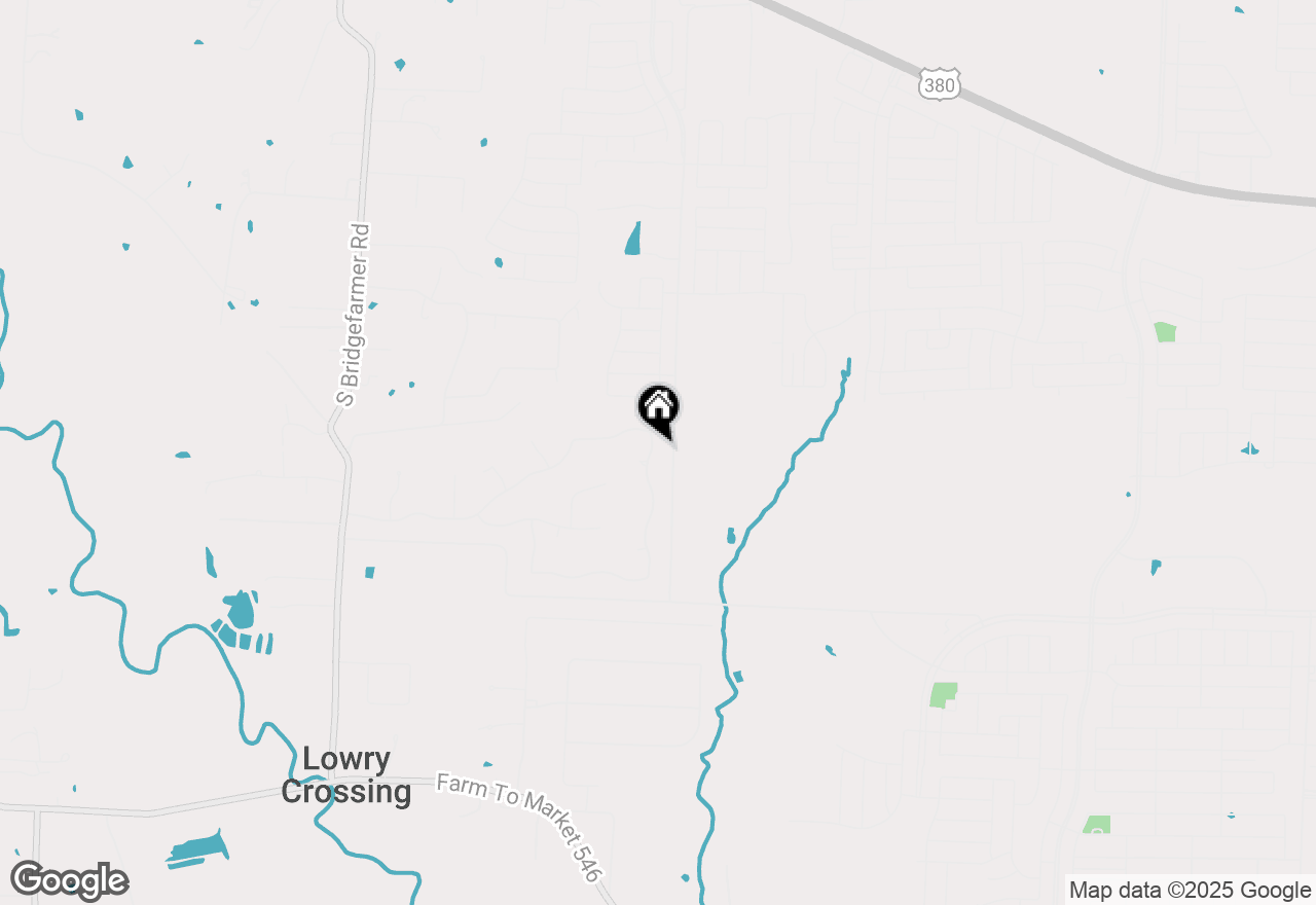 Map of 800 Overland Drive, Lowry Crossing, TX 75069