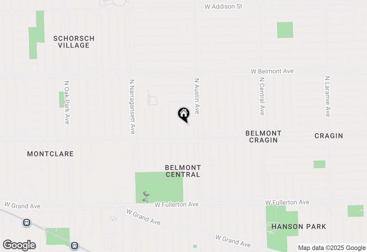 Map of 2847 N Meade Avenue, Chicago, IL 60634
