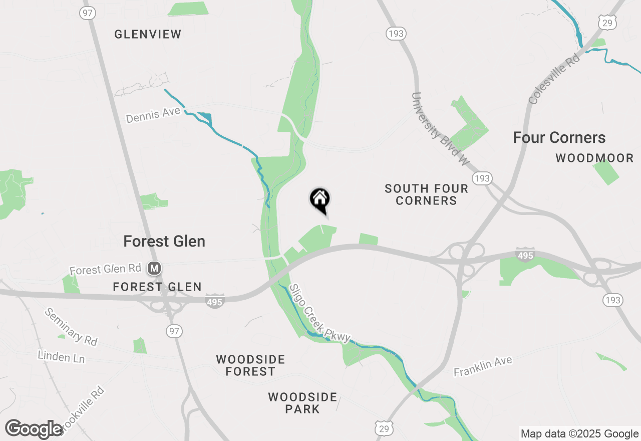 Map of 10000 Reddick Drive, Silver Spring, MD 20901