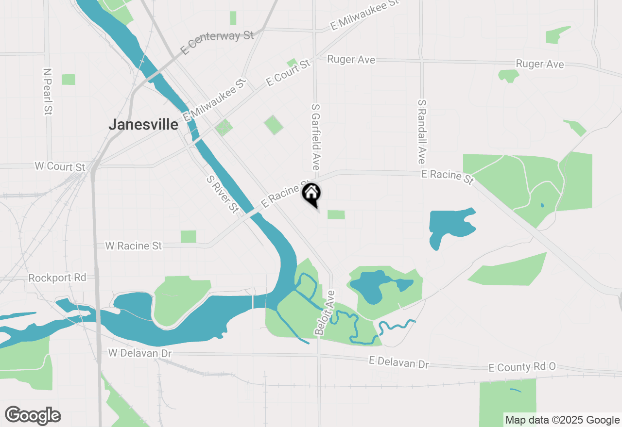 Map of 210 Clark Street, Janesville, WI 53545