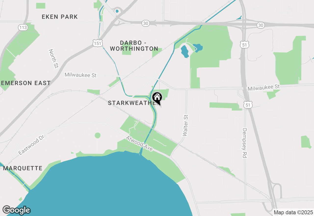 Map of 3401 Dawes Street, Madison, WI 53714