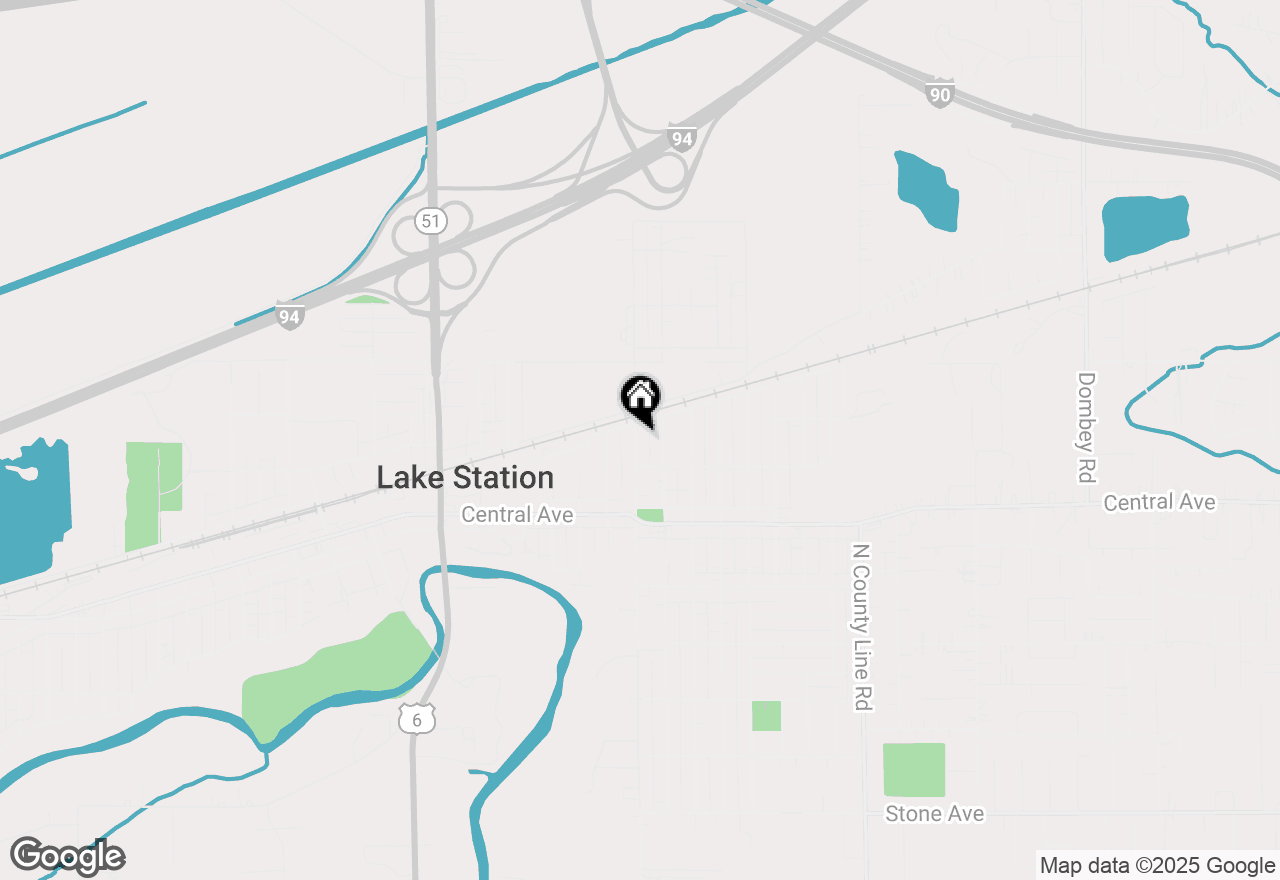 Map of 2235 Union Street, Lake Station, IN 46405