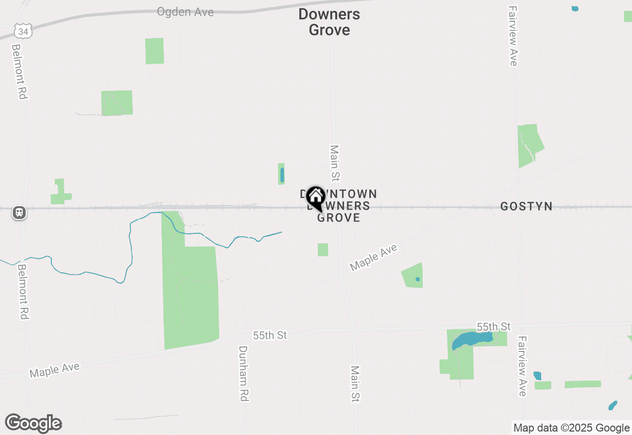 Map of 5100 Forest Avenue #411, Downers Grove, IL 60515