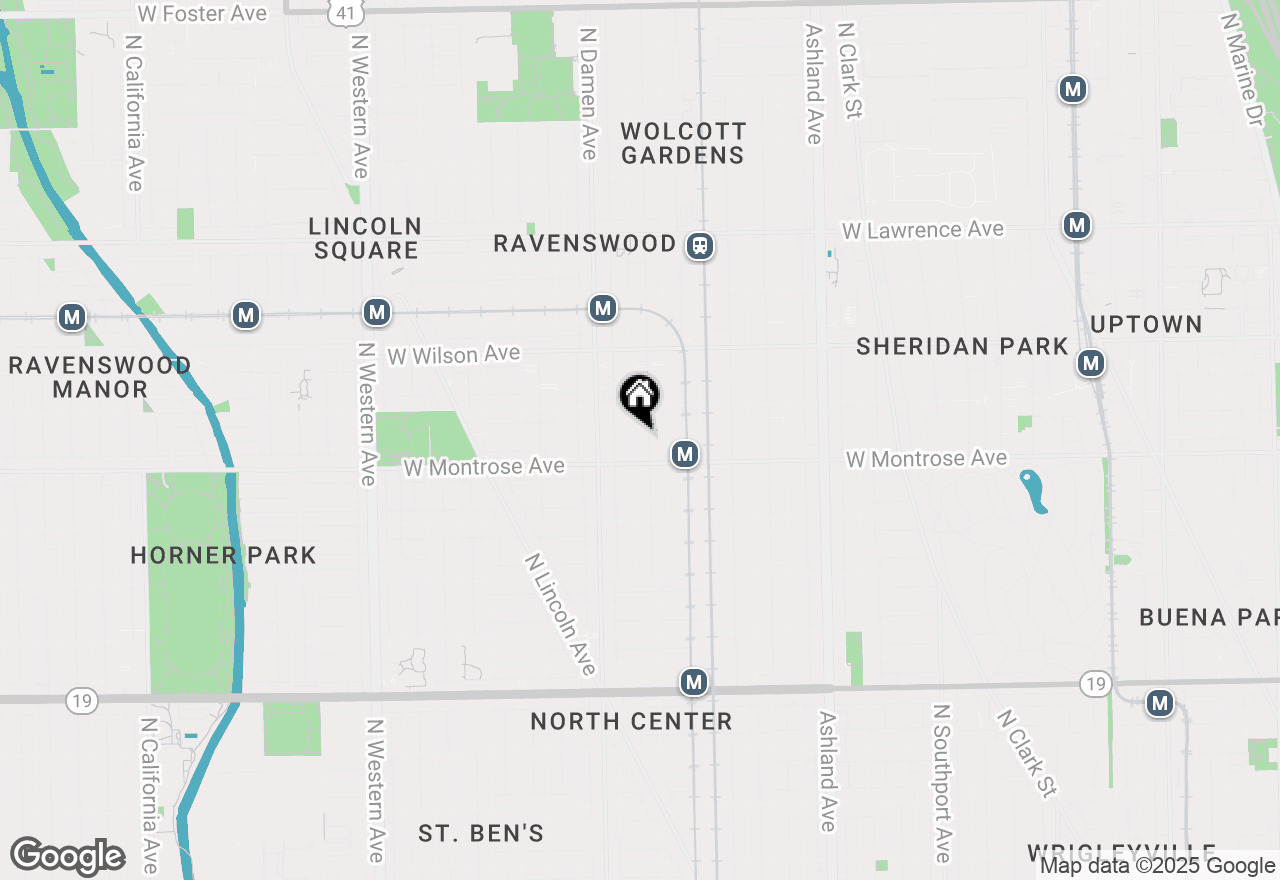 Map of 4425 N Winchester Avenue, Chicago, IL 60640