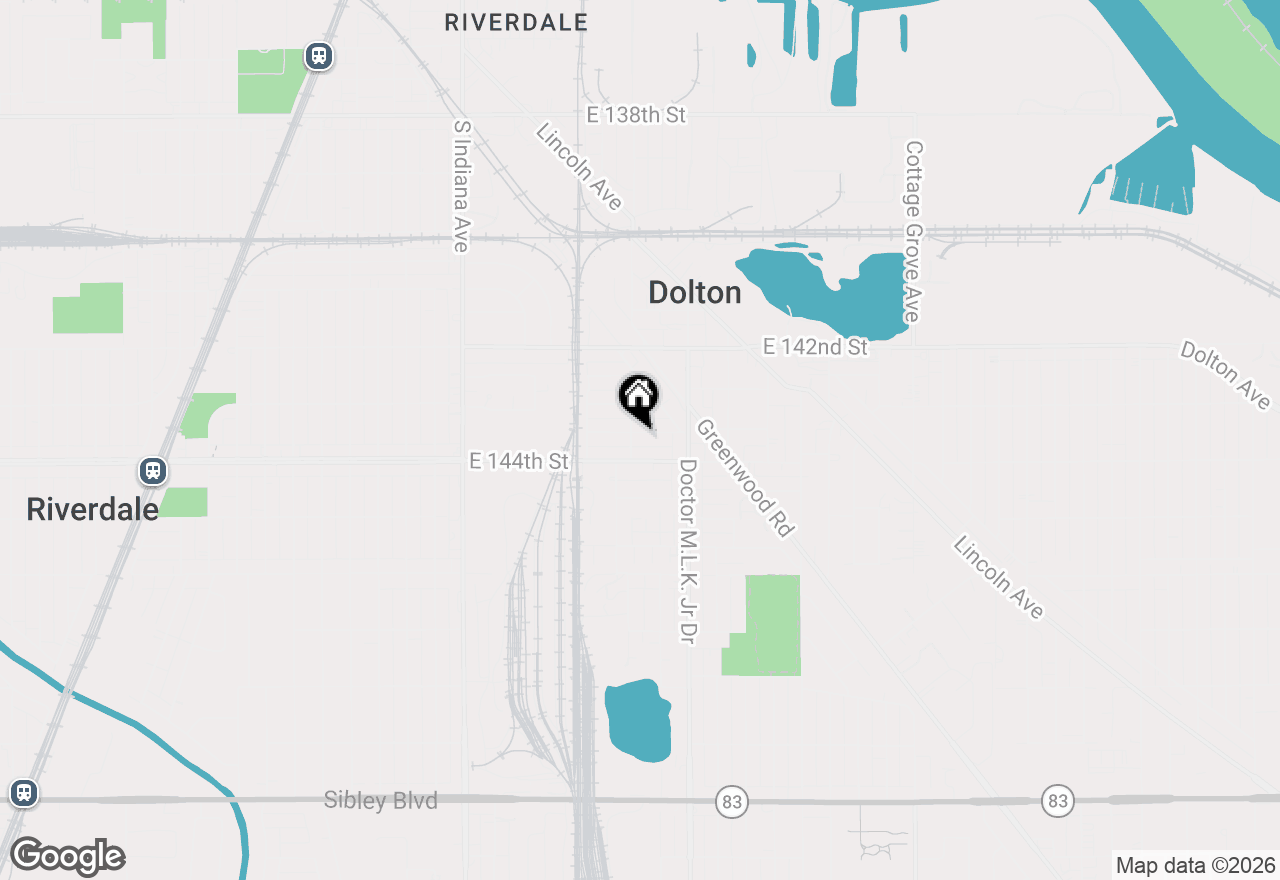Map of 505 Monroe Street, Dolton, IL 60419