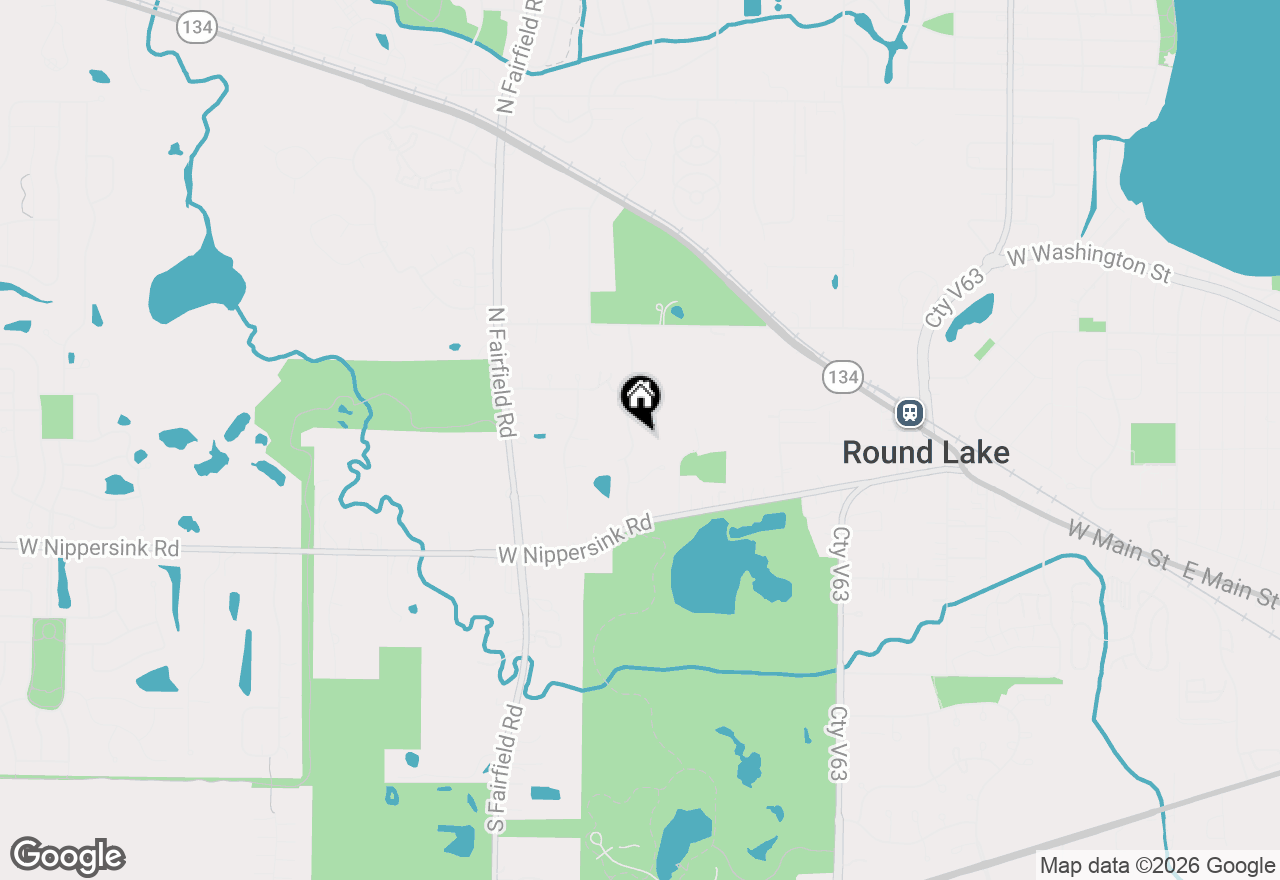 Map of 299 Haywood Drive, Round Lake, IL 60073