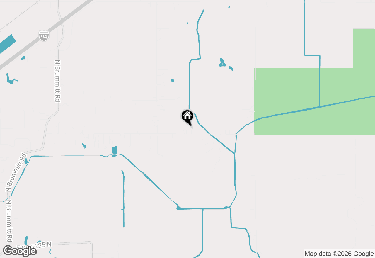 Map of 397 E 1300 N, Chesterton, IN 46304