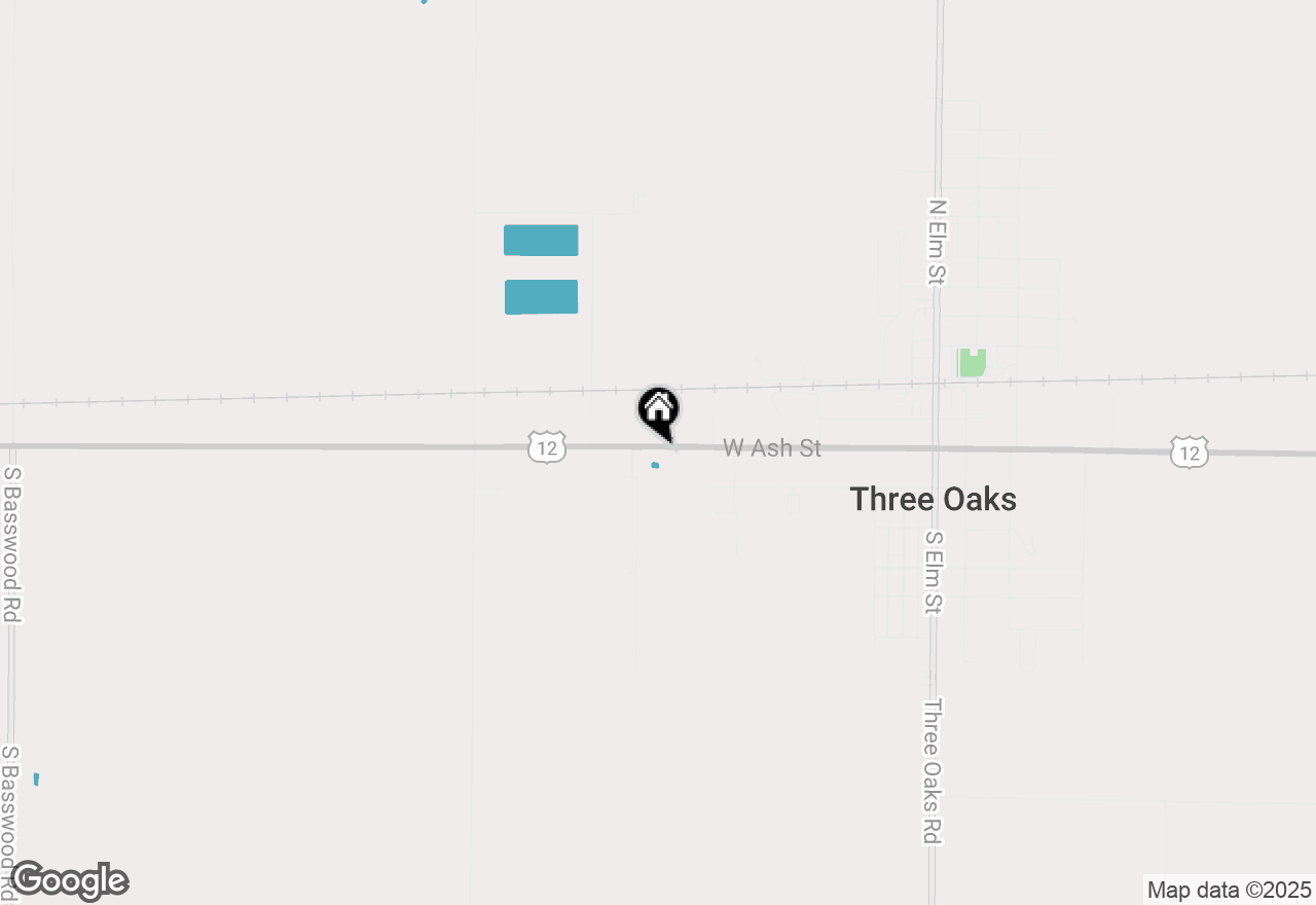 Map of 6992 W Us 12 Highway, Three Oaks, MI 49128