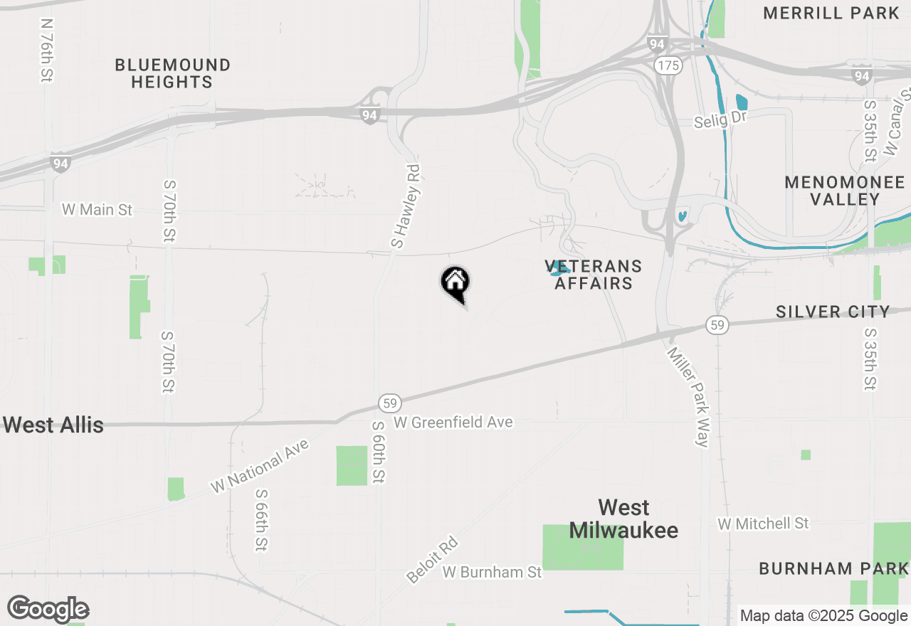 Map of 946 S 56th St, West Allis, WI 53214