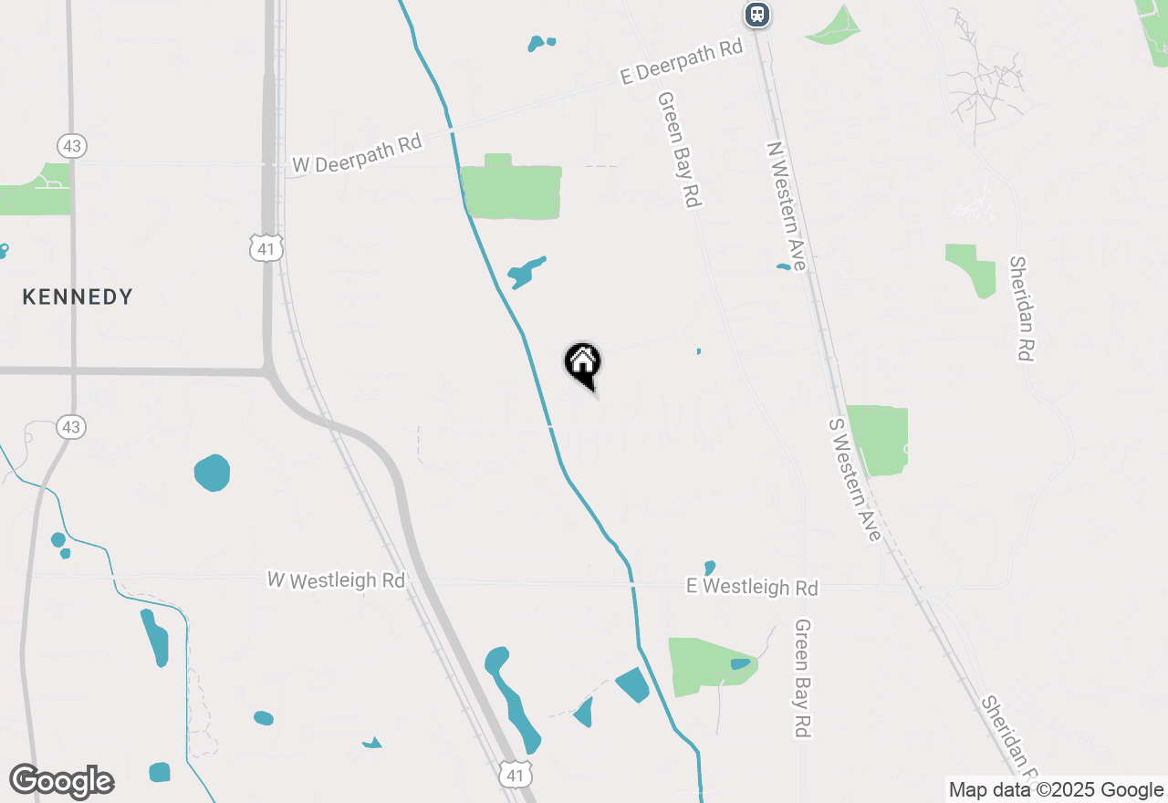 Map of 51 Sequoia Court, Lake Forest, IL 60045