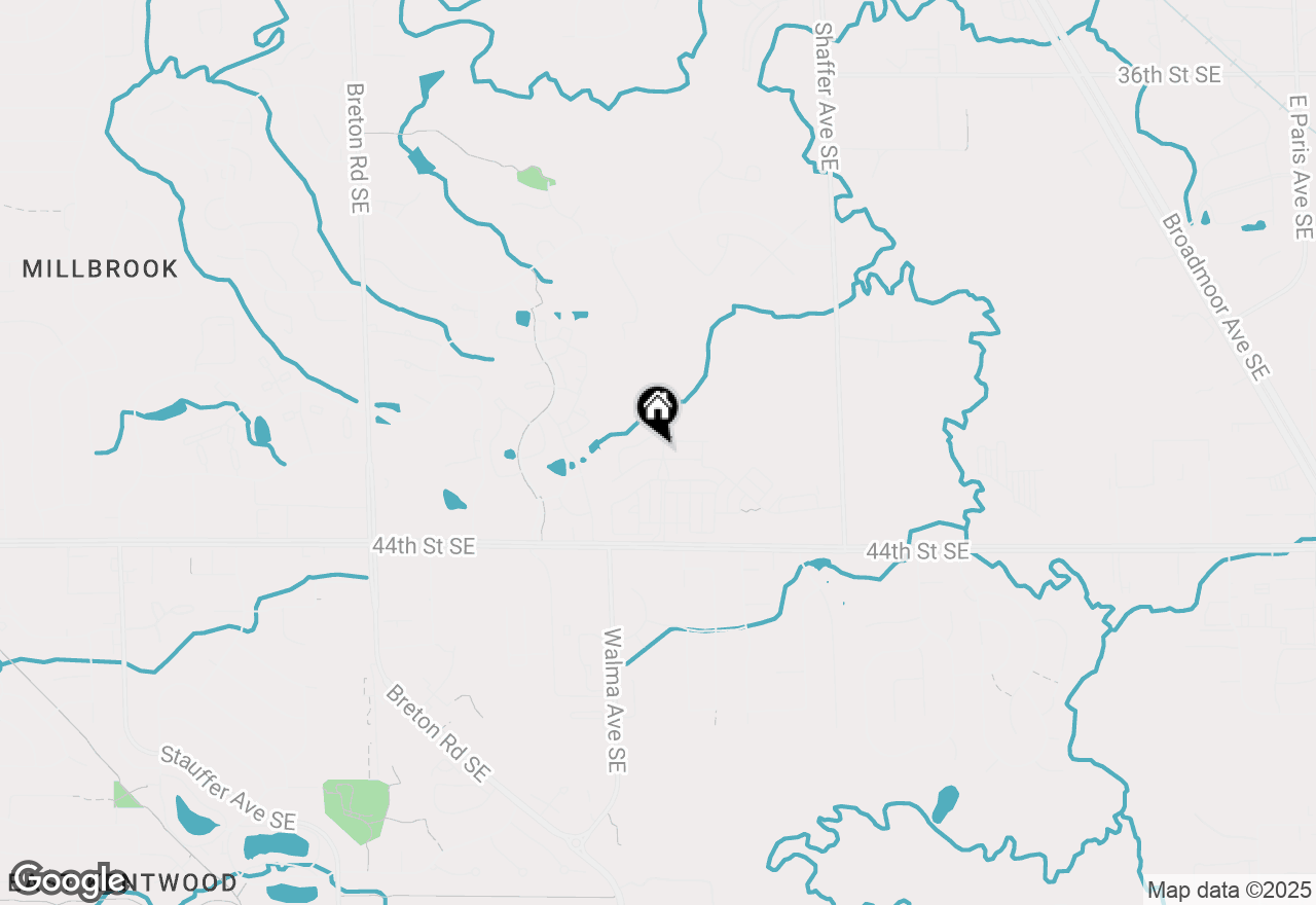 Map of 4235 Stratton Boulevard Se, Kentwood, MI 49512