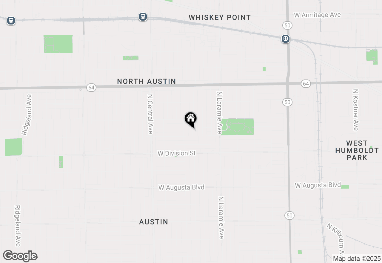 Map of (Address confidential), Chicago, Illinois 60651