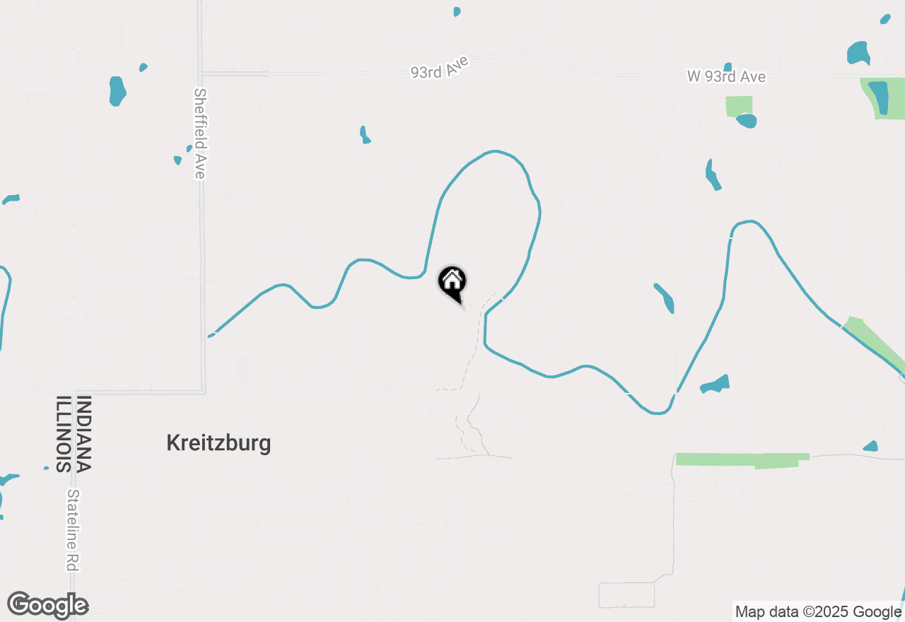 Map of 9935 Switch Grass Lane, St. John, IN 46373