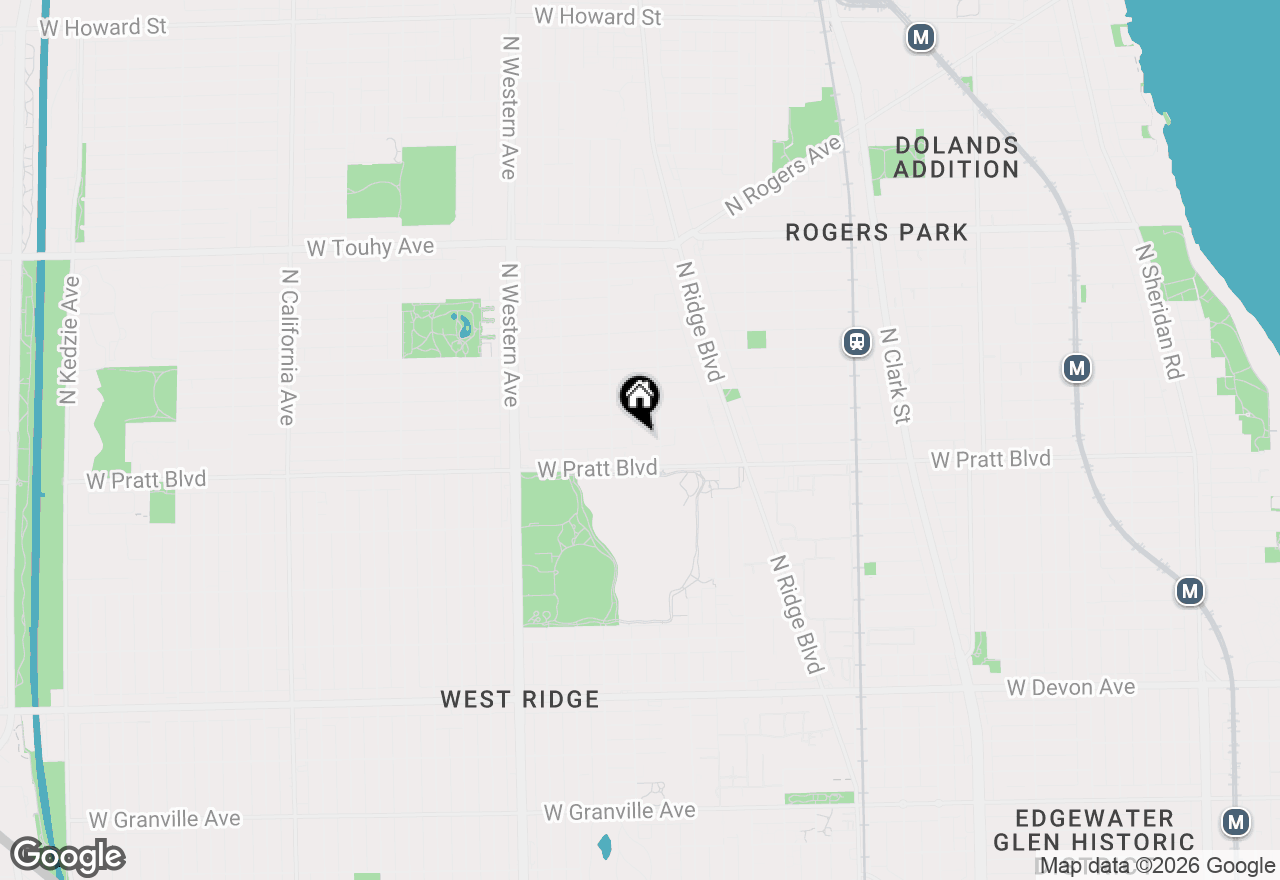 Map of 2115 W Farwell Avenue #511, Chicago, IL 60645