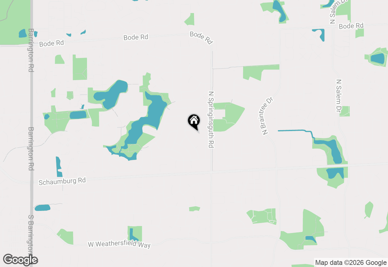 Map of 1714 Park Drive, Schaumburg, IL 60194