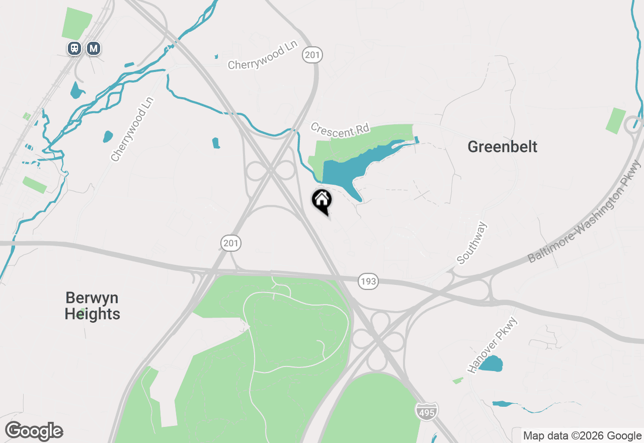 Map of 7933 Belle Point Drive, Greenbelt, MD 20770