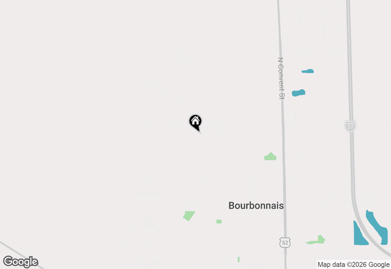 Map of 670 Lookout Way, Bourbonnais, IL 60914