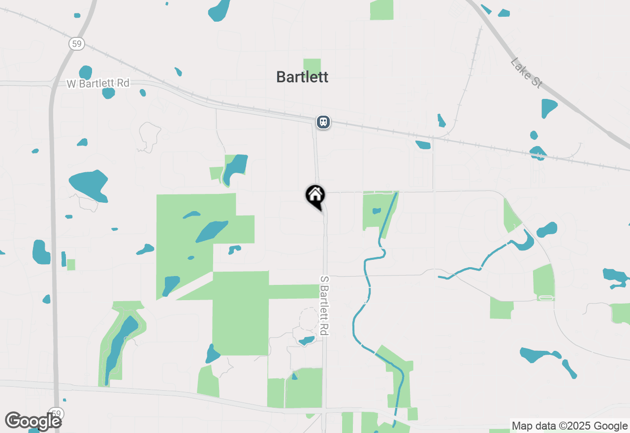 Map of 150 Shady Lane, Bartlett, IL 60103