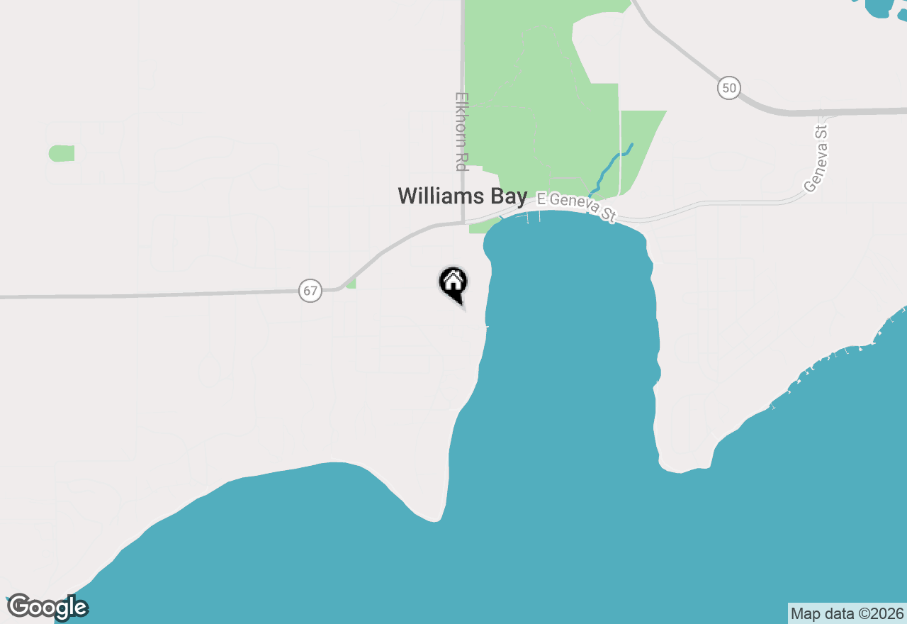 Map of 18.5 S Walworth Ave, Williams Bay, WI 53191