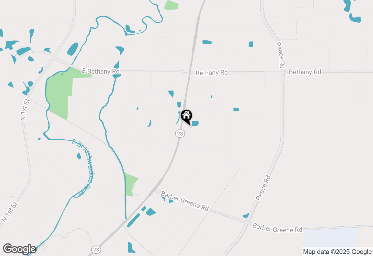 Map of 2676 Dekalb Avenue, Sycamore, IL 60178