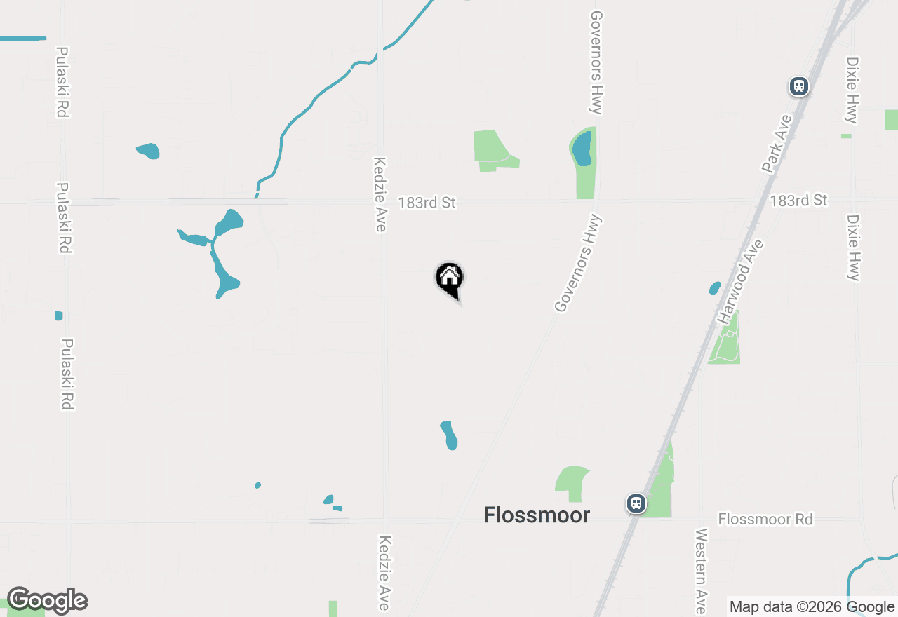 Map of 18547 Fresno Lane, Homewood, IL 60430