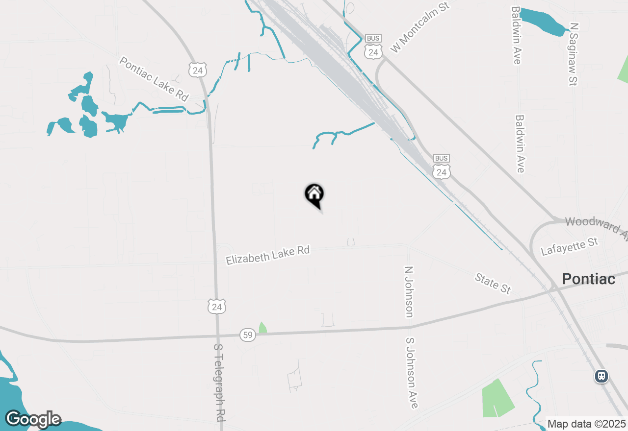 Map of 656 Lydia Lane, Pontiac, MI 48341