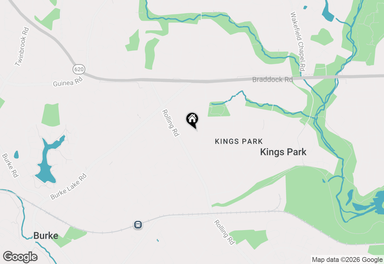 Map of 8926 Cromwell Drive, Springfield, VA 22151