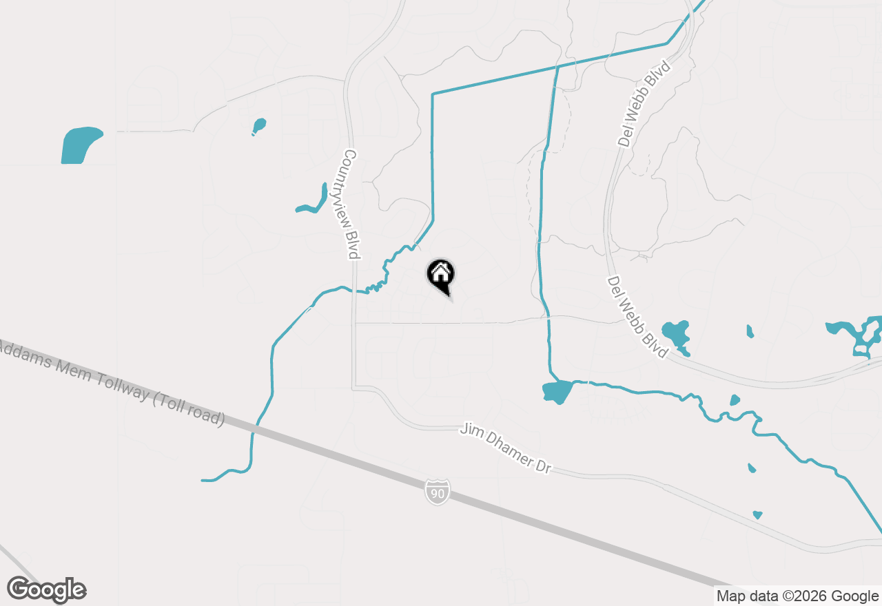 Map of 13053 Dearborn Trail, Huntley, IL 60142
