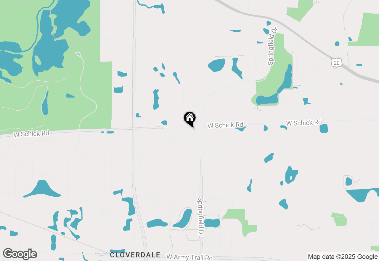 Map of 148 Roundtree Court, Bloomingdale, IL 60108