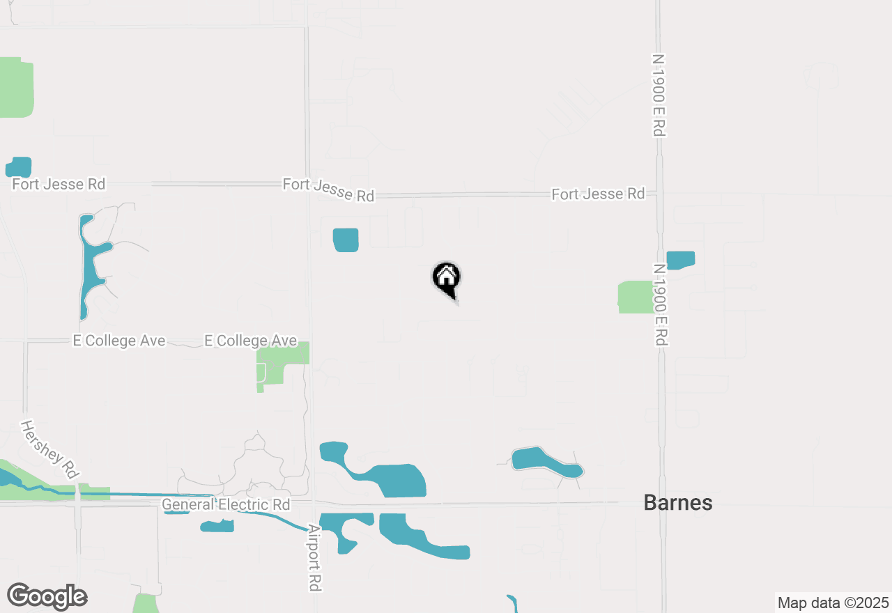 Map of 3217 Eagle Crest Road, Bloomington, IL 61704