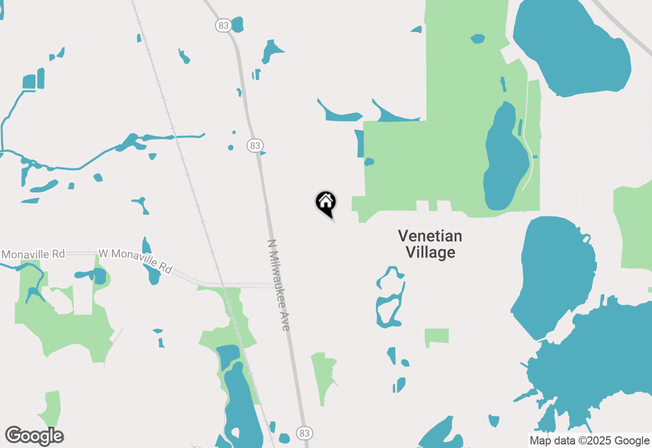 Map of 36943 N Mary Drive, Lake Villa, IL 60046