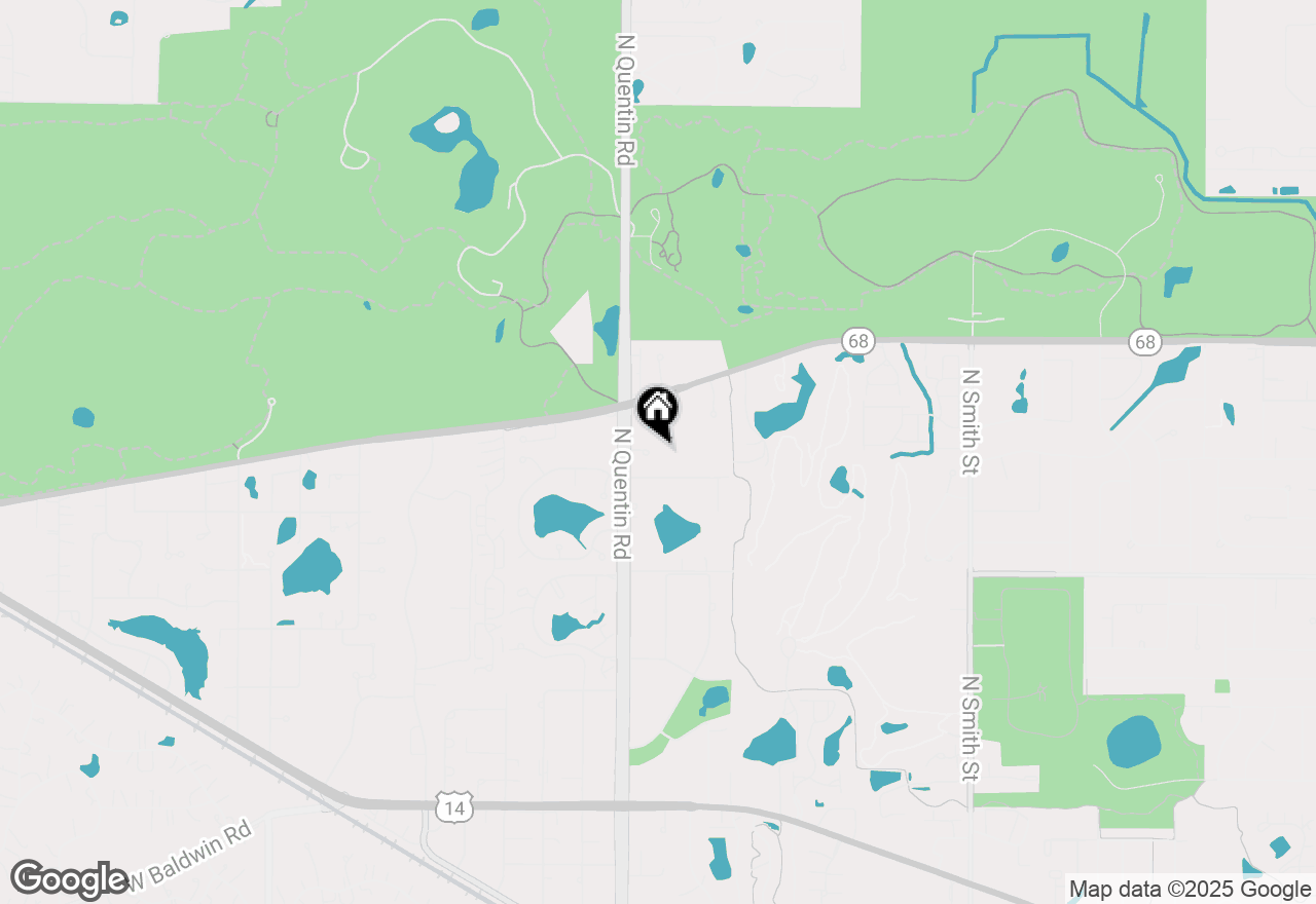 Map of 771 W Anthony Drive, Palatine, IL 60067