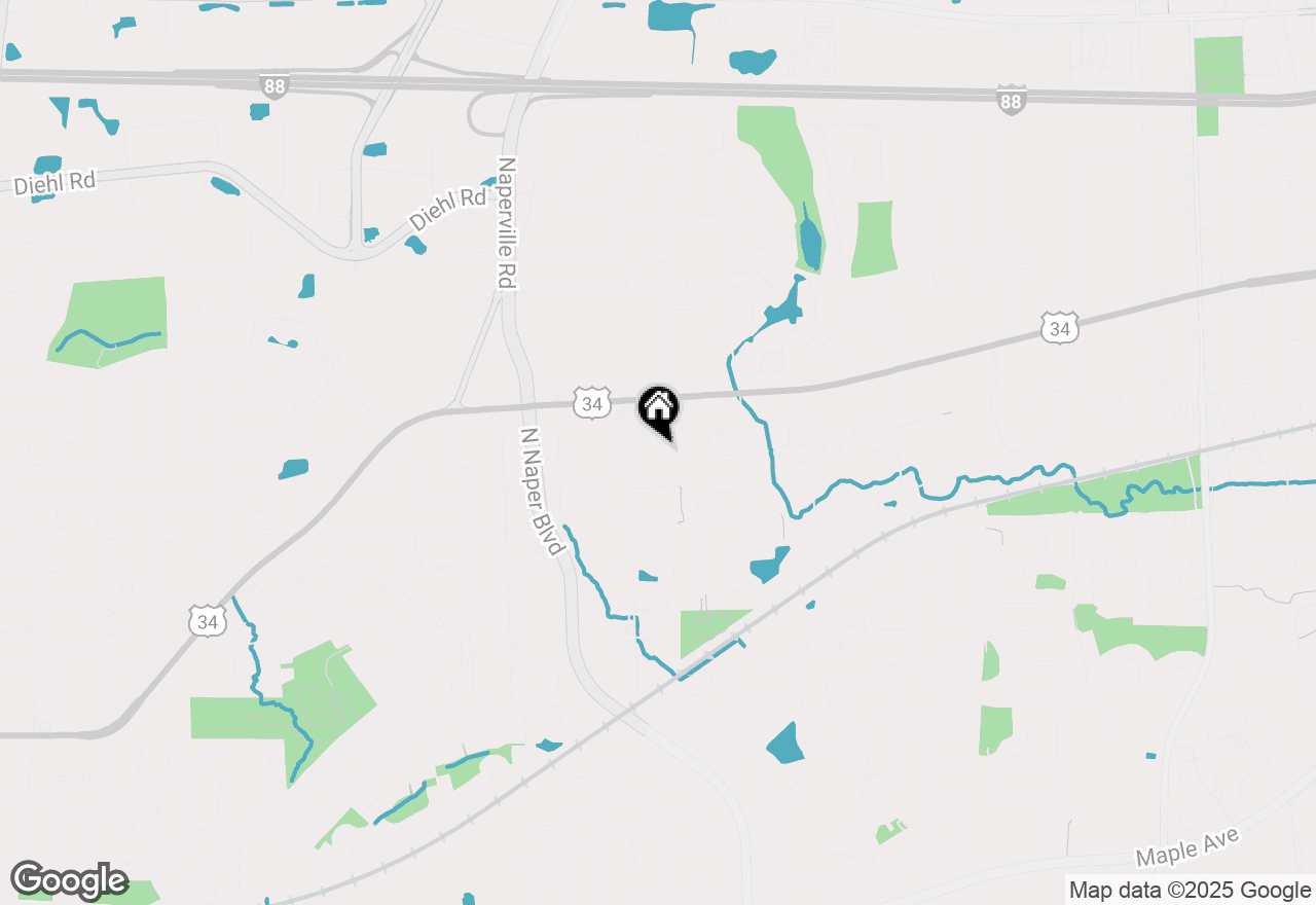 Map of 3123 Thorne Hill Court #11, Lisle, IL 60532