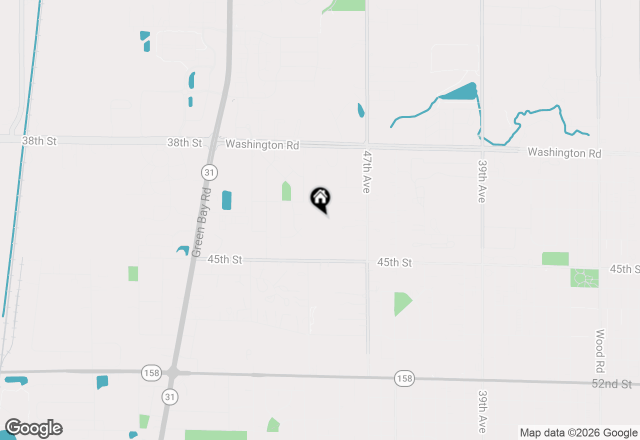 Map of 4211 51st Ave, Kenosha, WI 53144
