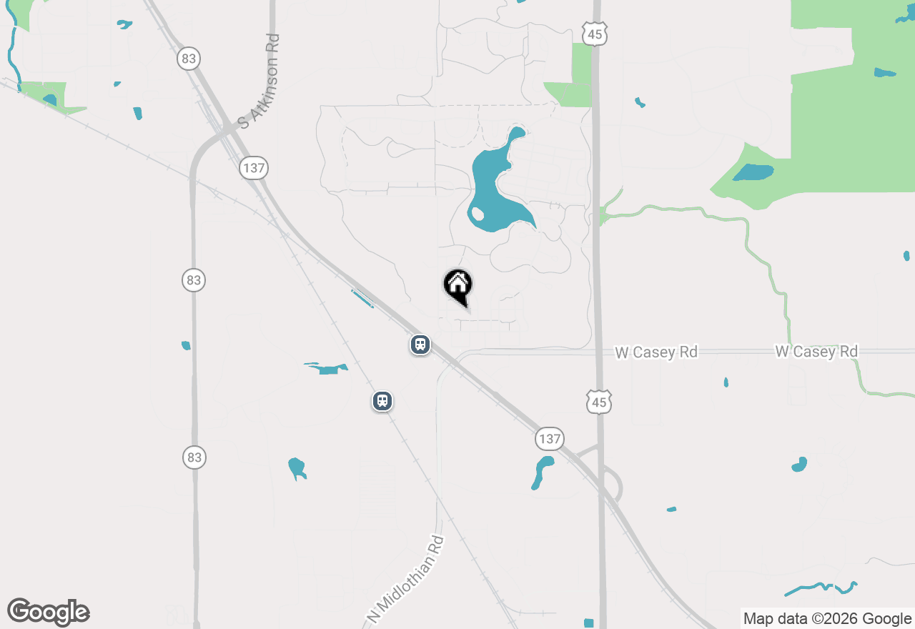 Map of 1347 Wild Indigo Road, Grayslake, IL 60030