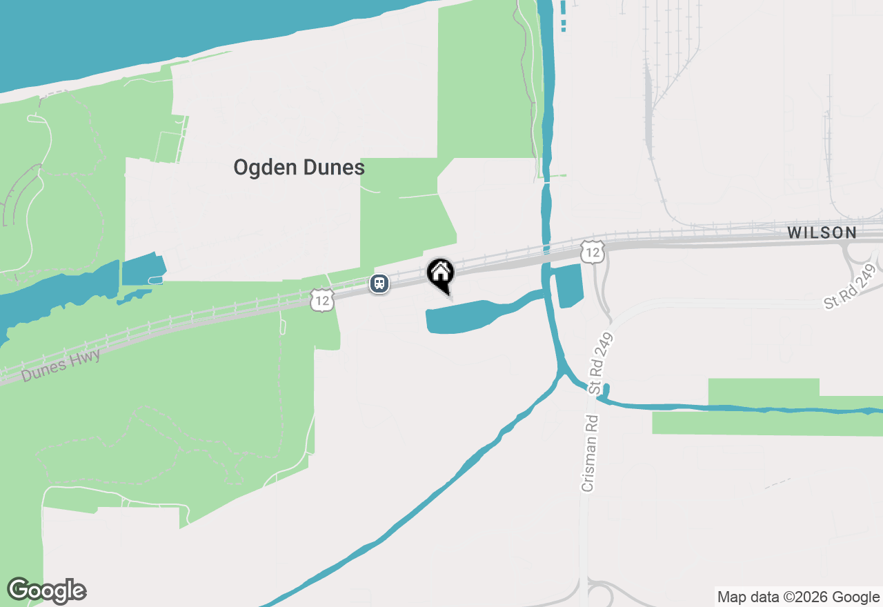 Map of 6019 S Dune Harbor Drive #A, Portage, IN 46368