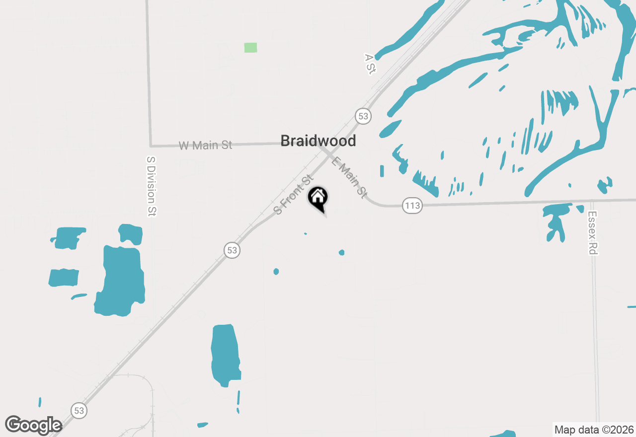 Map of 295 Vita Lane, Braidwood, IL 60408